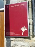 Image for United Church, Rhyl, Denbighshire, Wales