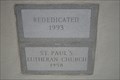 Image for 1958 -  St. Paul's Lutheran Church - San Diego, CA