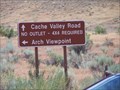 Image for Cache Valley Road - The Arches National Park