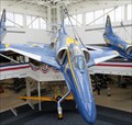 Image for Four x A-4 Skyhawks (Blue Angels Atrium) - Pensacola, Florida, USA.