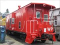 Image for Red Western Pacifc Caboose (WP 484)