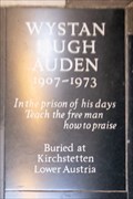 Image for W H (Wystan Hugh) Auden - Westminster Abbey, London, UK
