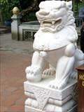 Image for The One Pillar Pagoda Lion - Hanoi, Vietnam