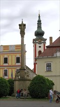 Image for Plague column / Morovy Sloup, Nova Bystrice, Czech Republic