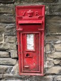 Image for Victorian Wall Post Box - Calverley, near Leeds, Yorkshire, UK
