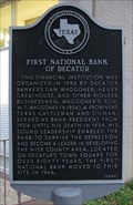 Image for First National Bank of Decatur