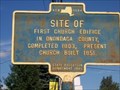 Image for SITE OF FIRST CHURCH EDIFICE - Marcellus, N.Y.