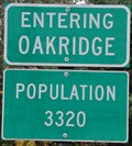 Image for Oakridge, Oregon ~ Population 3320