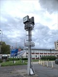Image for Street Clock Ostrava-Kuncice, Czech Republic