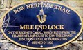 Image for Mile End Lock - Mile End Park, London, UK