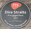 Image for Dire Straits Plaque - Farrer House, Creekside, Deptford, London, UK