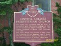 Image for Central College Presbyterian Church :  Marker #3-25