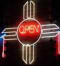 Image for Zia Sun Symbol - Artistic Neon's - Albuquerque, New Mexico, USA.