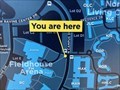 Image for Fieldhouse ‘You Are Here’ Map, Grand Valley State University - Allendale, Michigan USA