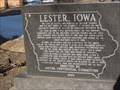 Image for Lester Centennial Historical Marker – Lester, IA