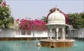 Image for A Fountain in Gardens at Udaipur, India