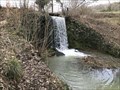 Image for River Glyme Dam Waterfall, Heythrop Park, Oxfordshire, UK