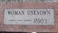Image for Woman Unknown - Swallows Cemetery - Pueblo County, CO