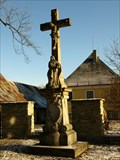 Image for Barokní kríž pred farou / Baroque Cross in front of the parish house, Rokytnice v Olických horách, Czech republic