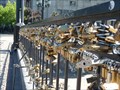 Image for Love padlocks at the Puente Pio Nono - Santiago, Chile