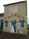 Image for Fresque des Mariés sortant de la mairie - Chaufour-Notre-Dame, Sarthe, France