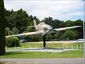 Image for Replica Spitfire at entrance to RAF High Wycombe