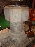 Image for Octagonal Font - St Catwgs Church - Gelligaer, Wales.