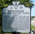 Image for Opiscopank Smith's Mystery Town - Urbanna, VA