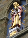 Image for Clock Tower Statue - Jupiter - Cardiff Castle, Wales.