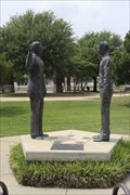 Image for "The Oath" -- Grand Prairie Veteran's Memorial, Grand Prairie TX USA