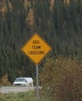 Image for Dog Team Crossing #1 -- Ballaine Road, Fairbanks AK