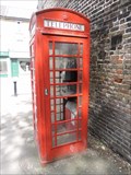 Image for Red Telephone Box - Station Approach, Old Bexley, London, UK