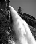 Image for Detail view of Nevada Falls in Yosemite National Park