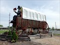 Image for Historic Route 66 - Worlds Largest Covered Wagon - Lincoln, Illinois, USA.