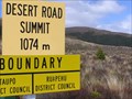 Image for Desert Road Summit.  Central North Island.  New Zealand.