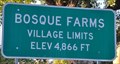 Image for Bosque Farms, New Mexico ~ Elevation 4866 feet