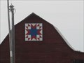 Image for “Glory Star” Barn Quilt – rural Humboldt, IA
