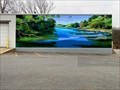 Image for Valley Falls Pond mural by Amy Bartlett Wright - Cumberland, Rhode Island