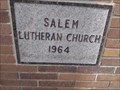 Image for 1964 - Salem Lutheran Church - Springdale AR