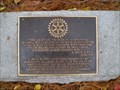 Image for Rotary Plaque dedicated to A. Wayne Burton - Millsboro, DE