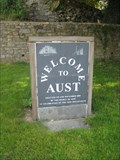Image for Aust - Welcome Sign