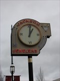 Image for Jackson Jewlers - Liberty Street Clock - Salem Oregon