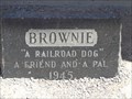 Image for Historic Route 66 - Brownie The Railroad Dog - Victorville, California, USA.
