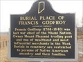 Image for Burial Place of Indian War Chief Francis Godfroy