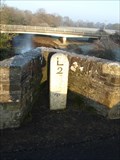 Image for Cut Benchmark - Milestone on  Nether Bridge near Launceston, Cornwall