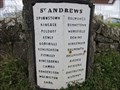 Image for Stone Direction Waymarker - Brownhills, St Andrews, Fife.
