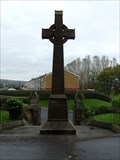 Image for Celtic Cross in Cathedral Churchyard, Swansea, Wales,