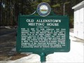 Image for Old Allenstown Meeting House/Meeting House Burying Ground - Allenstown, NH
