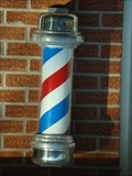 Image for Barber Pole - Mountain City, Tennessee.