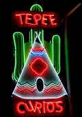 Image for TePee Curios - Artistic Neon - Tucumcari, New Mexico, USA.